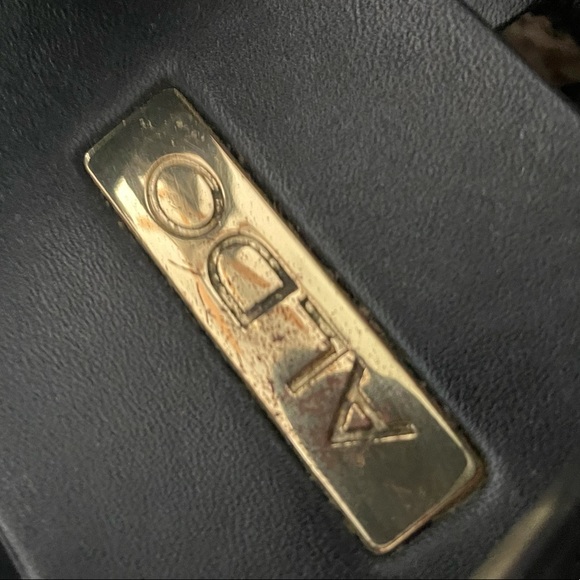 Aldo Black Buckle Strap Sandals - Picture 8 of 8